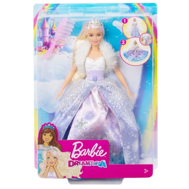 BARBIE DREAMTOPIA FASHION REVEAL PRINCESS DOLL
