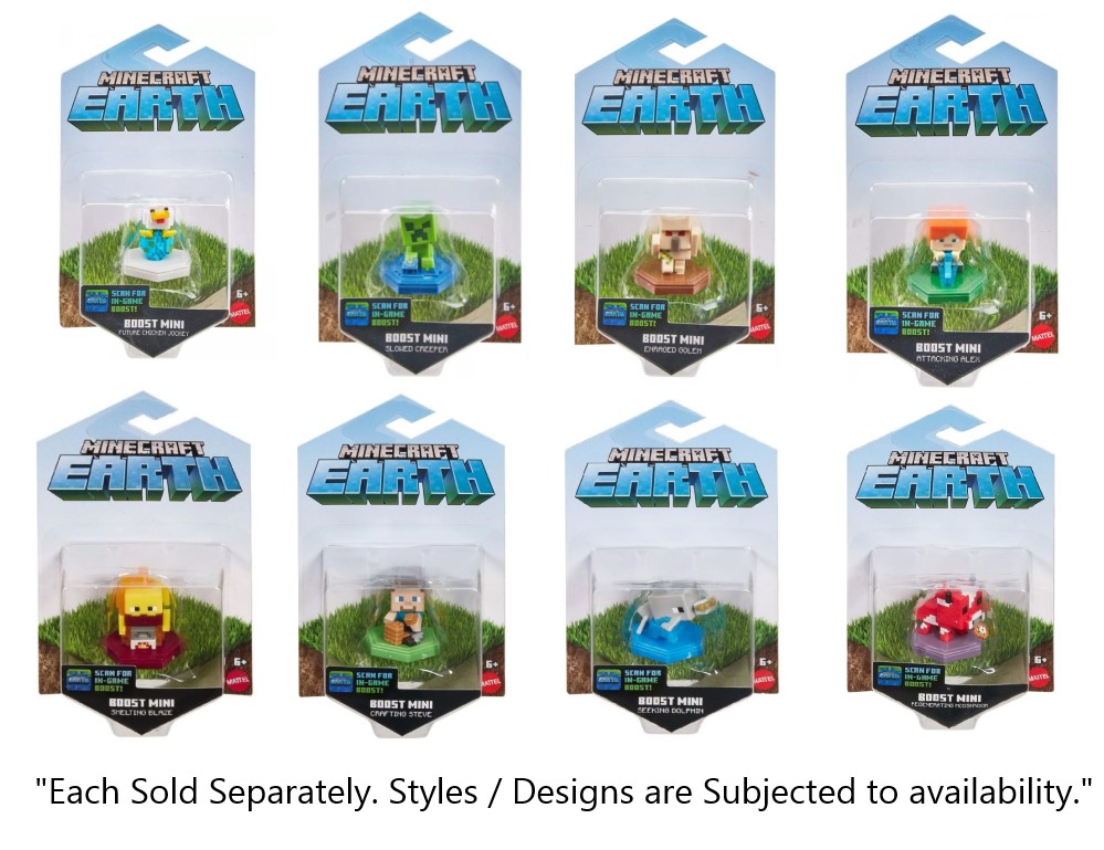 MINECRAFT BOOST MINI FIGURE ASSORTED