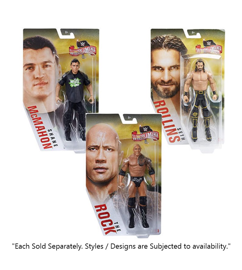 WWE BASIC FIGURE - WRESTLEMANIA 36