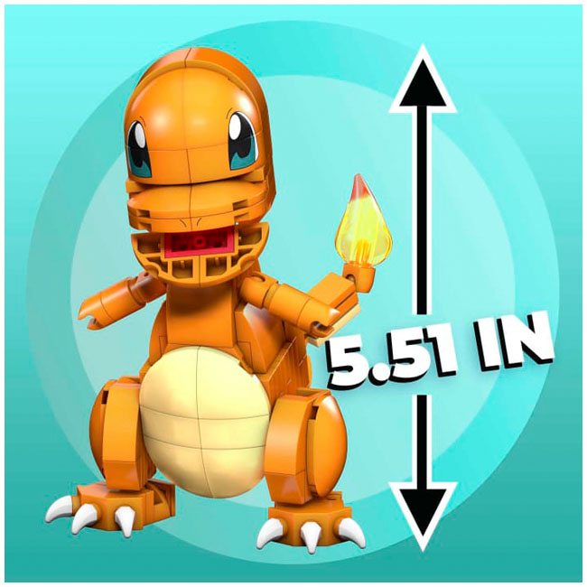 MEGA CONSTRUX POKEMON BUILD AND SHOW CHARMANDER