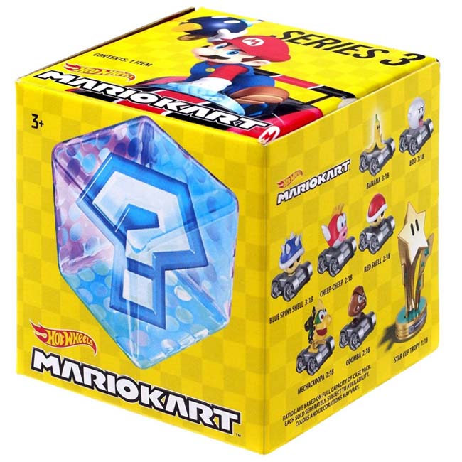 HOTWHEELS BASIC SINGLE CAR PACK - MARIO KART BLIND BAG