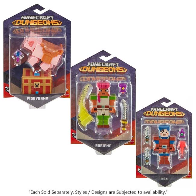 MINECRAFT DUNGEONS 3.25-INCH BATTLE FIGURE