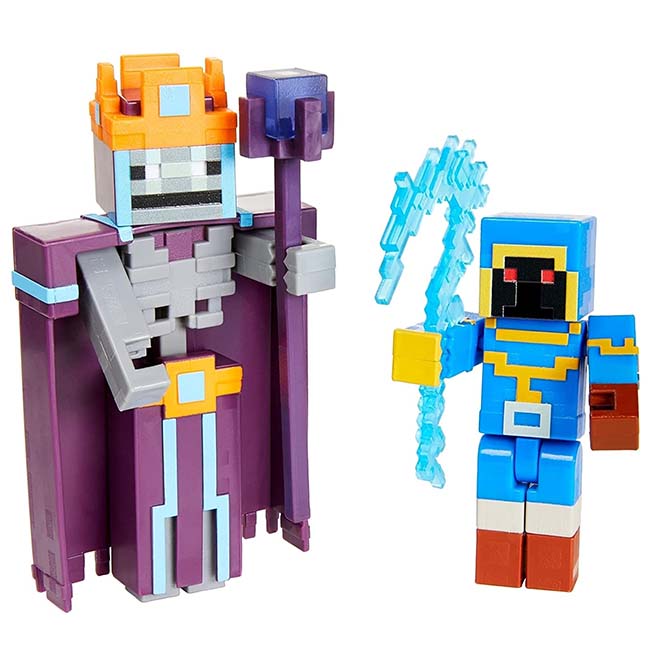 MINECRAFT DUNGEONS ILLIAGER AND GOLEM FIGURES ASSORTED