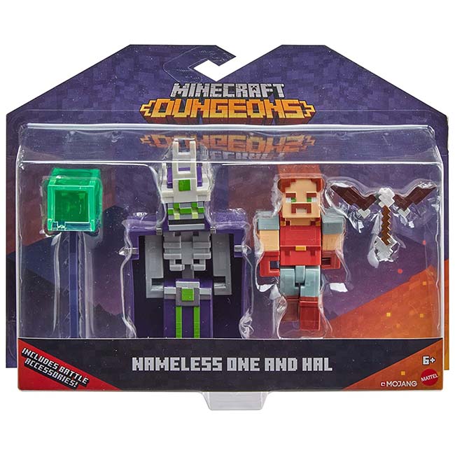 MINECRAFT DUNGEONS ILLIAGER AND GOLEM FIGURES ASSORTED