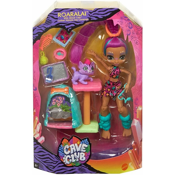 CAVE CLUB WILD ABOUT BBQ PLAYSET WITH EMBERLY DOLL