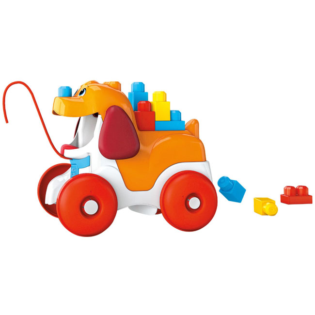 MEGA BLOKS PULL ALONG PUPPY BUILDING SET