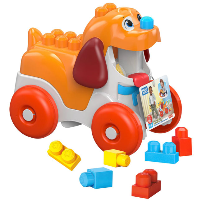 MEGA BLOKS PULL ALONG PUPPY BUILDING SET