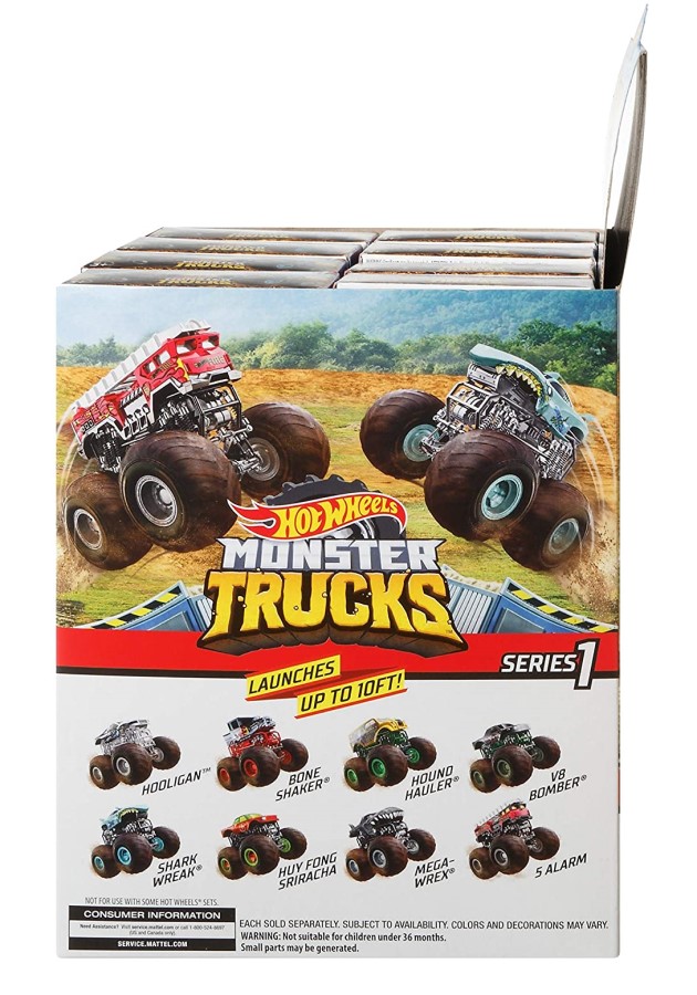 HOTWHEELS MONSTER TRUCKS SINGLE TRUCK - BLIND PACKS