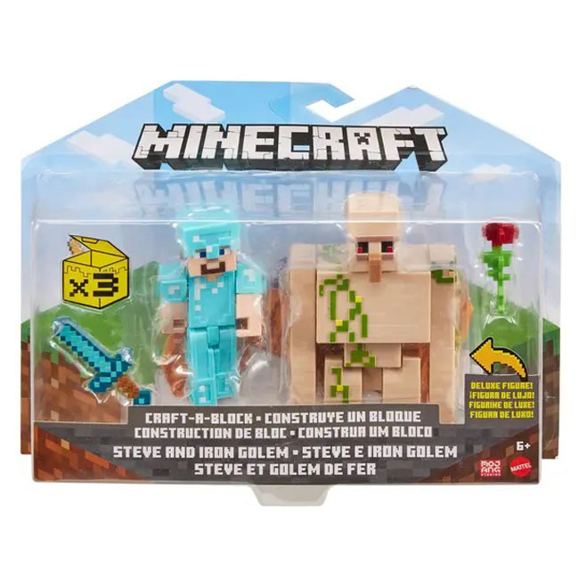 MINECRAFT COMIC MAKER FIGURE 2-PACK