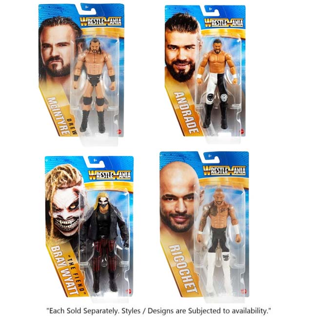 WWE WRESTLEMANIA RICOCHETTE ACTION FIGURE