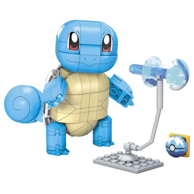 MEGA CONSTRUX POKEMON BUILDING TOY KIT BUILD N SHOW SQUIRTLE