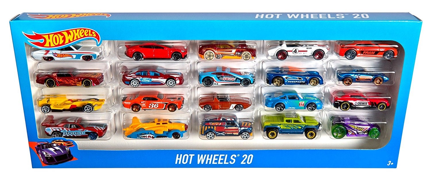 HOTWHEELS BASIC 20 CARS PACK