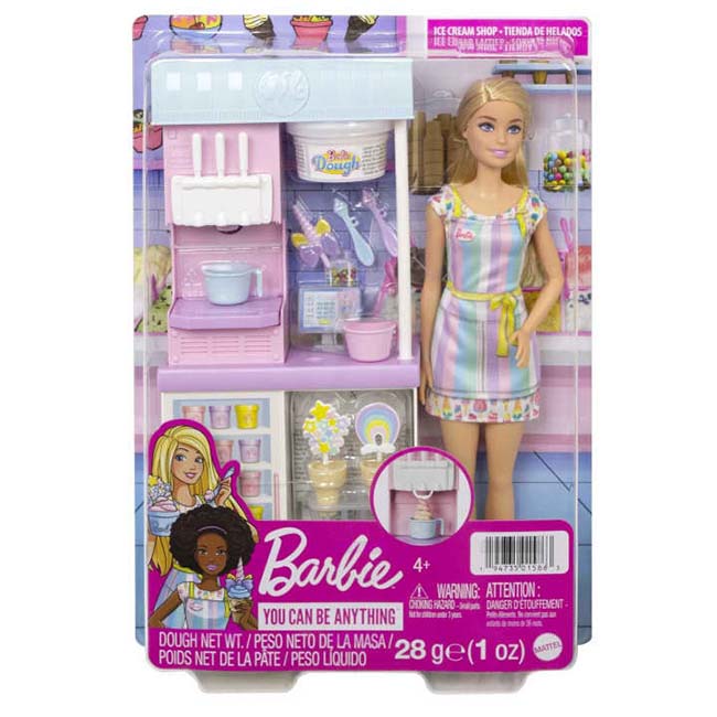BARBIE ICE-CREAM SHOP PLAYSET