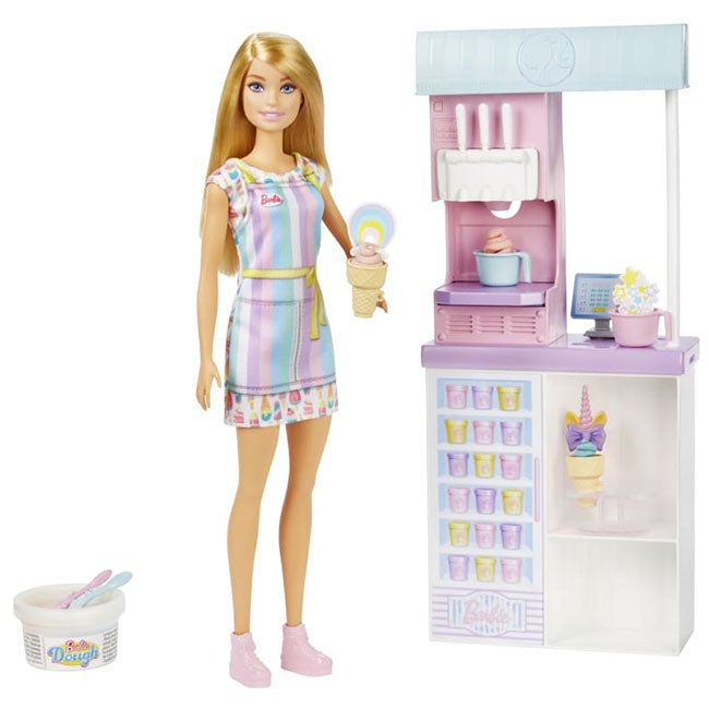 BARBIE ICE-CREAM SHOP PLAYSET
