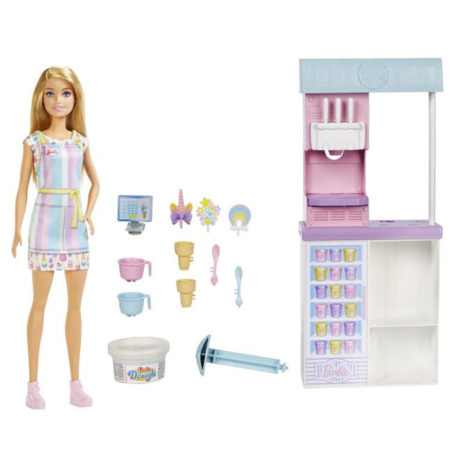 BARBIE ICE-CREAM SHOP PLAYSET