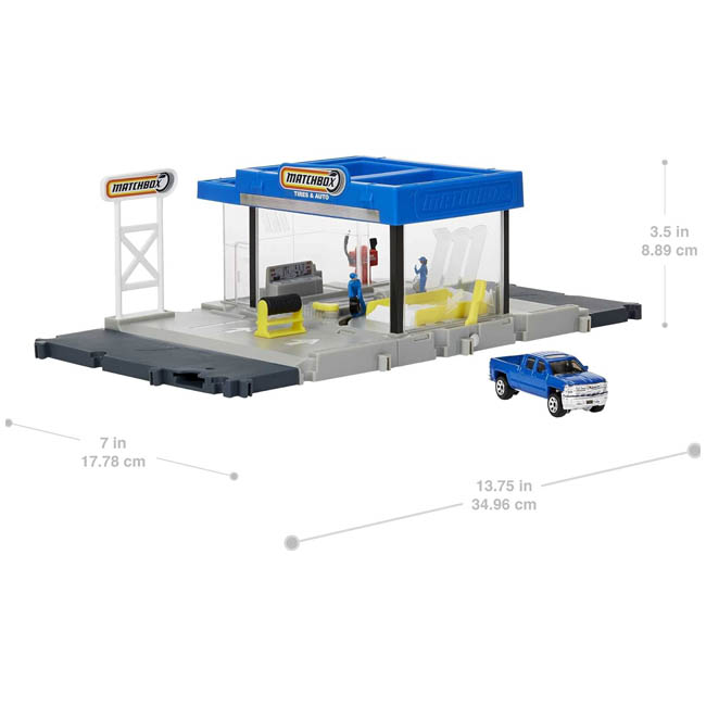 MATCHBOX ACTION DRIVERS AUTO SHOP PLAYSET