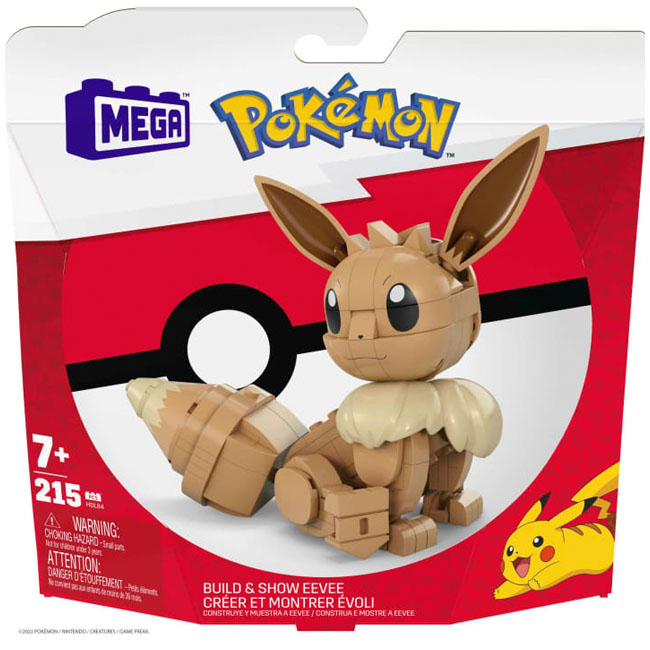 MEGA CONSTRUX POKEMON BUILD AND SHOW EEVEE