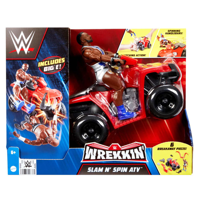 WWE WREKKIN SLAM-N-SPIN ATV VEHICLE