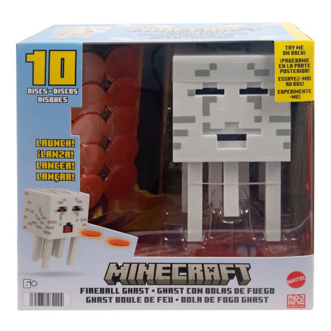 MINECRAFT FIREBALL GHAST ACTION FIGURE