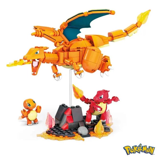 MEGA CONSTRUX POKEMON CHARMANDER EVOLUTION