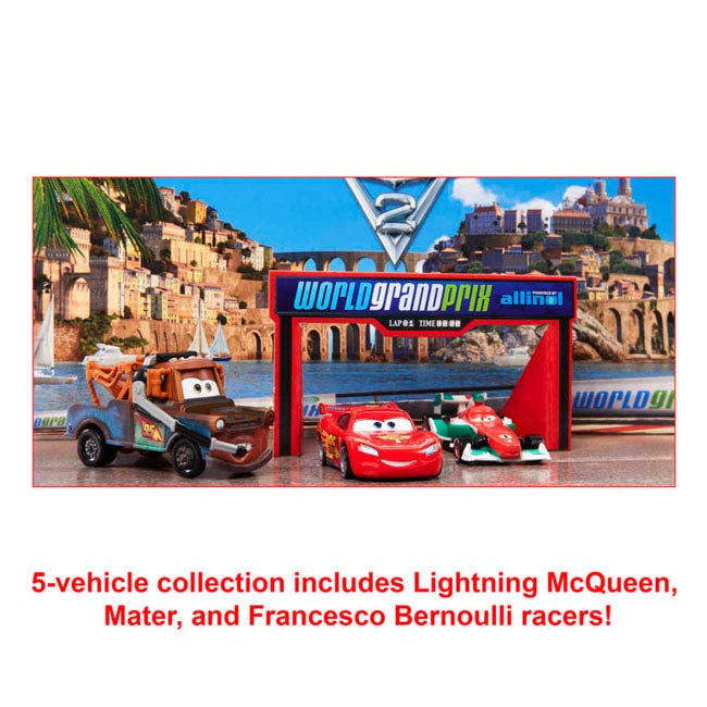 DISNEY PIXAR CARS 5 PACK VEHICLE COLLECTION