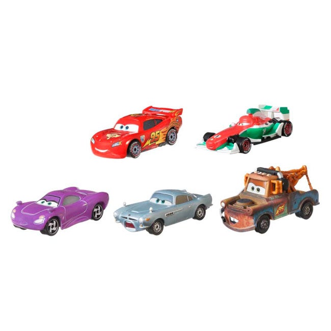 DISNEY PIXAR CARS 5 PACK VEHICLE COLLECTION