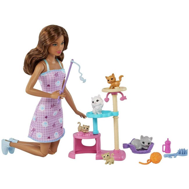 BARBIE KITTY CONDO DOLL AND PETS