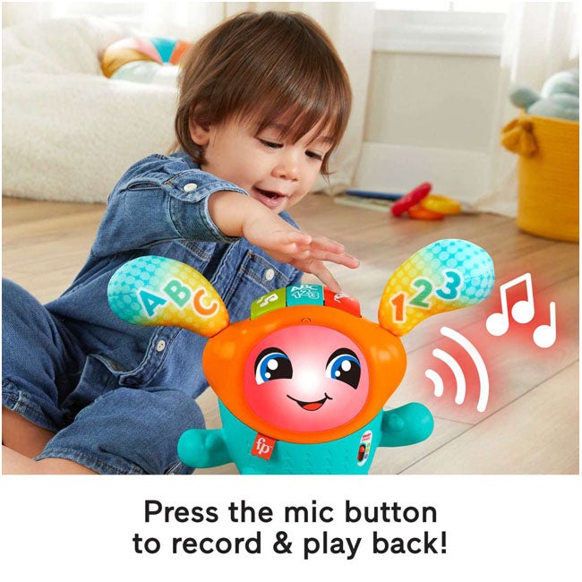 FISHER PRICE DJ BOUNCIN BEATS UK VERSION