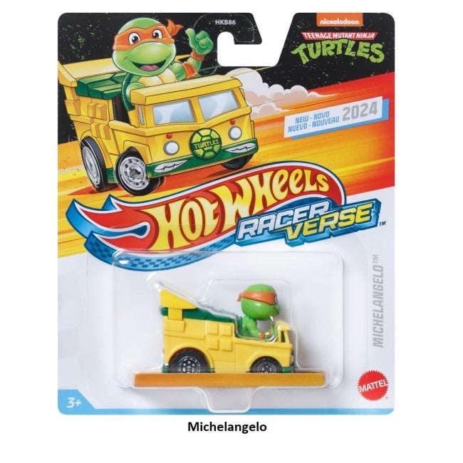 HOT WHEELS 1:64 DIECAST RACER TOY CAR ASSORTED