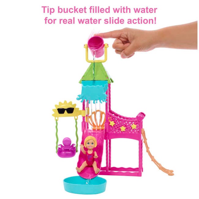 BARBIE SKIPPER DOLL AND WATERPARK PLAYSET