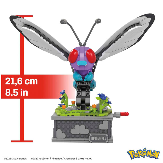 MEGA POKEMON MOTION BUTTERFREE