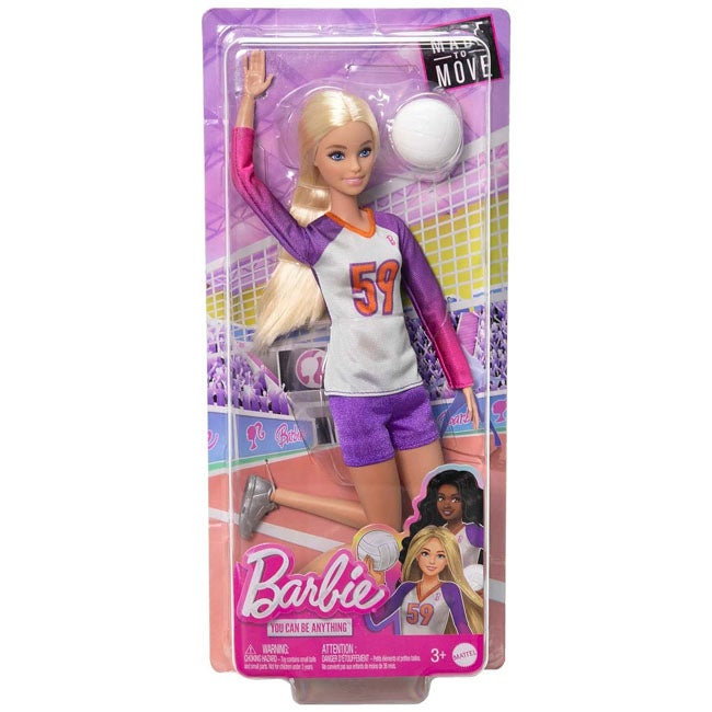 BARBIE CAREER VOLLEYBALL PLAYER DOLL & ACCESSORIES