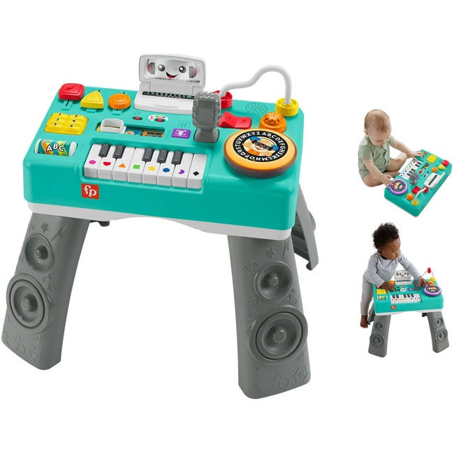 FISHER PRICE LAUGH & LEARN DJ MUSIC TABLE