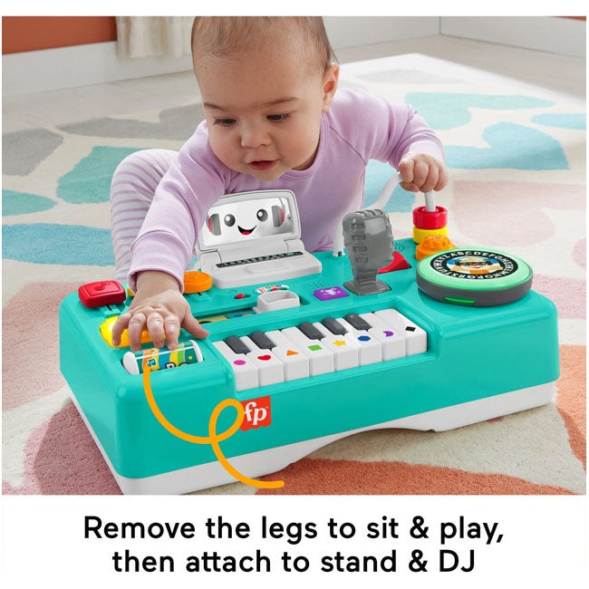 FISHER PRICE LAUGH & LEARN DJ MUSIC TABLE