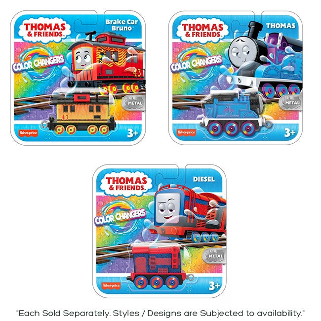 THOMAS & FRIENDS COLOR CHANGER ENGINES