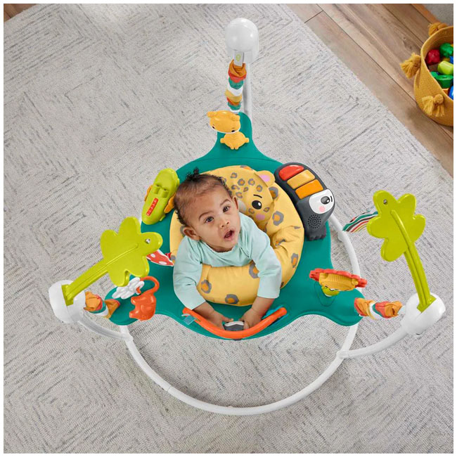 FISHER PRICE LEAPING LEOPARD JUMPEROO