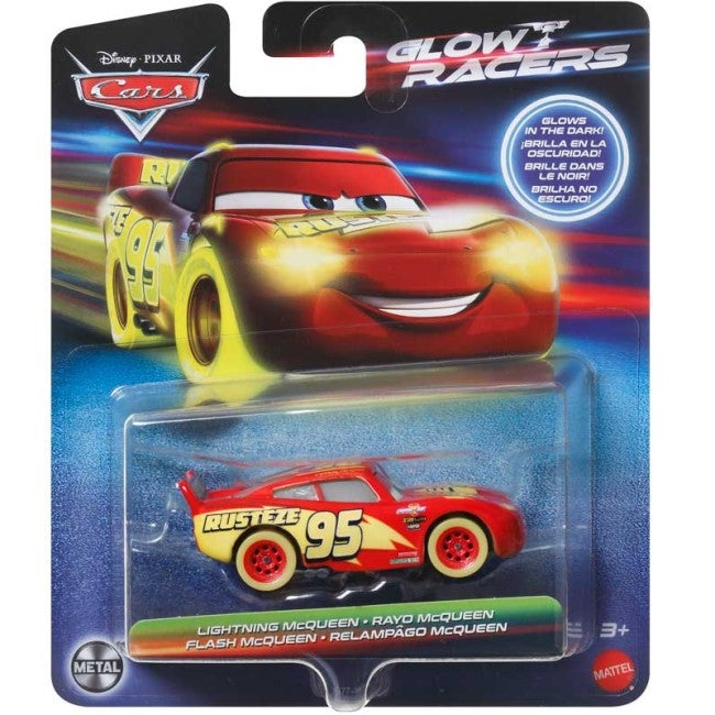 DISNEY PIXAR NIGHT RACING DIE-CAST SINGLES ASSORTED