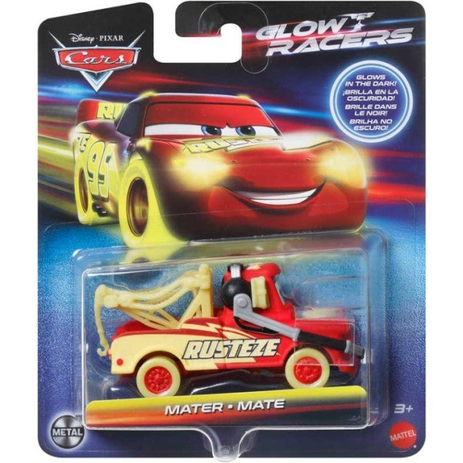 DISNEY PIXAR NIGHT RACING DIE-CAST SINGLES ASSORTED
