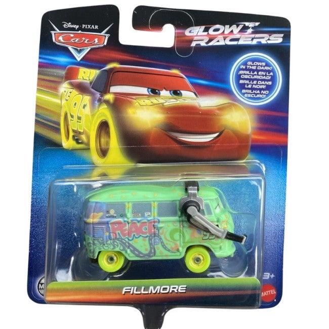 DISNEY PIXAR NIGHT RACING DIE-CAST SINGLES ASSORTED