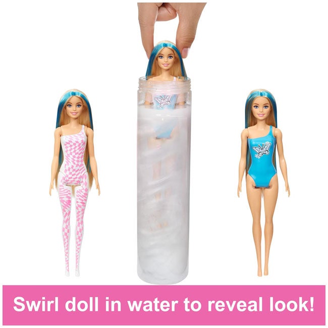 BARBIE COLOR REVEAL DOLL AND ACCESSORIES