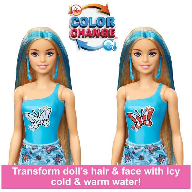 BARBIE COLOR REVEAL DOLL AND ACCESSORIES
