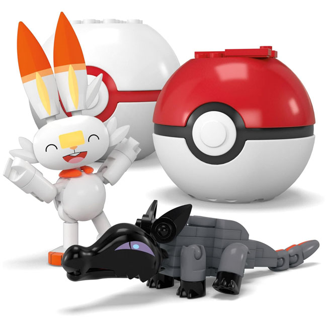 MEGA POKEMON CORE  FIRE-TYPE TRAINER TEAM