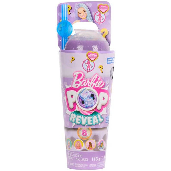 BARBIE POP REVEAL BUBBLE TEA SERIES DOLL - TARO MILK