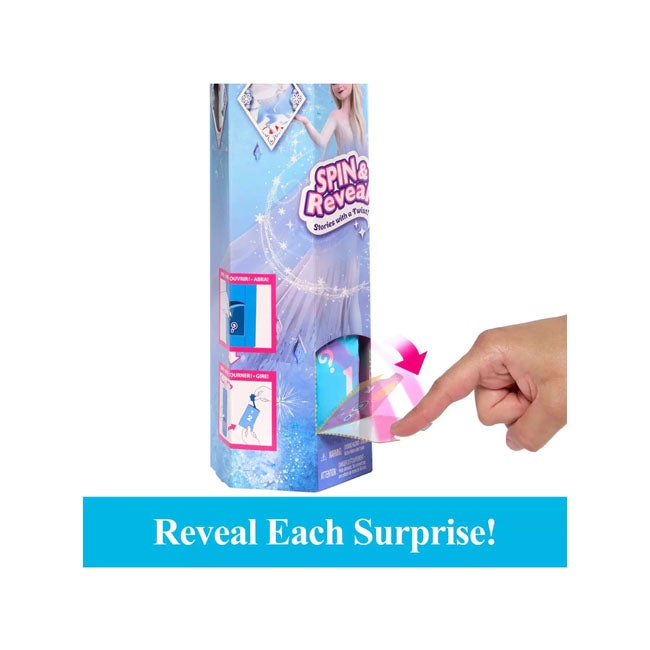 DISNEY FROZEN SPIN AND REVEAL FASHION DOLL
