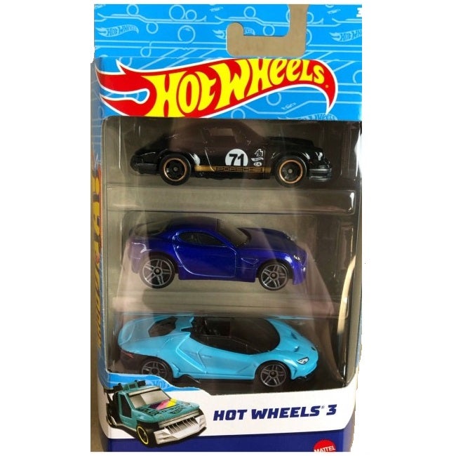 HOTWHEELS BASIC 3 CARS PACK