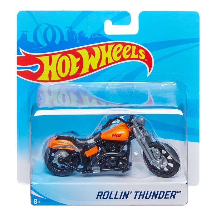 HOTWHEELS STREET POWER MOTORCYCLE SINGLE PACK