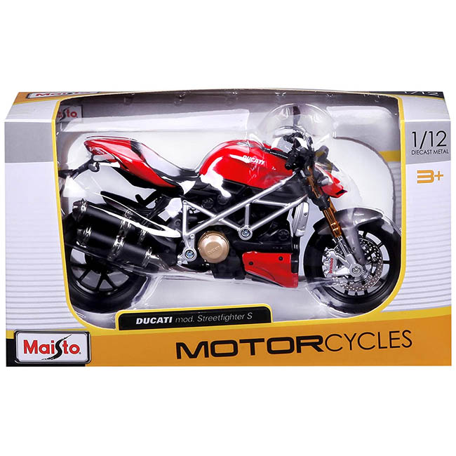 MAISTO 1:12 MOTORCYCLES DUCATI STREET FIGHTER