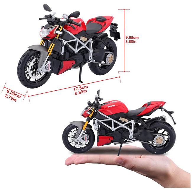 MAISTO 1:12 MOTORCYCLES DUCATI STREET FIGHTER