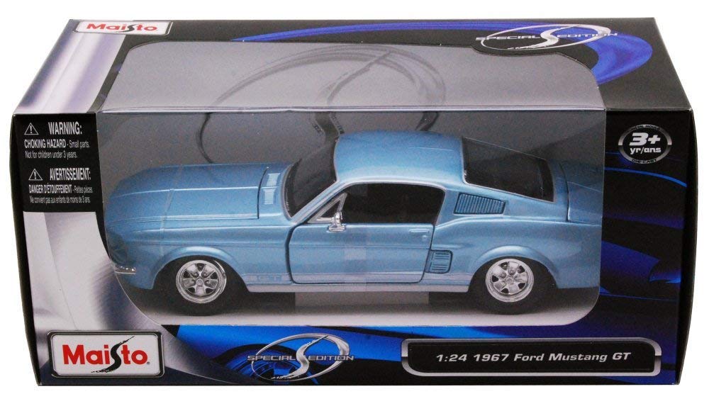 MAISTO 1:24 DIECAST CAR 1967 FORD MUSTANG GT