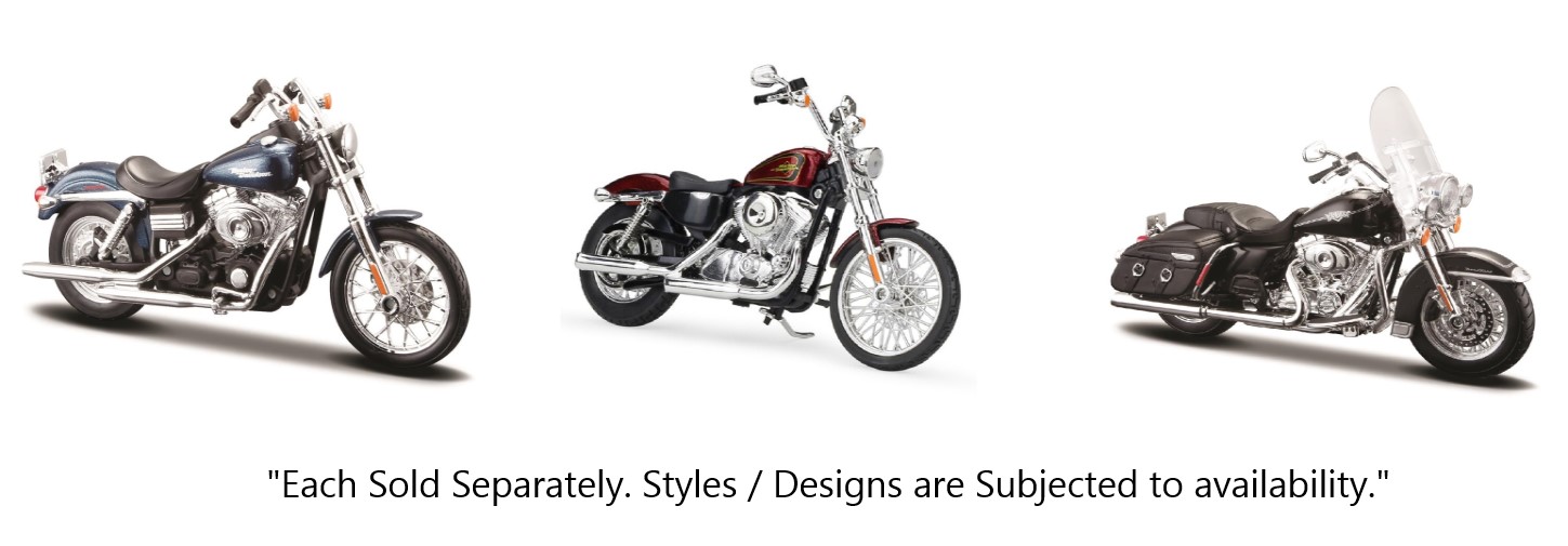 MAISTO 1:12 HD MOTORCYCLES